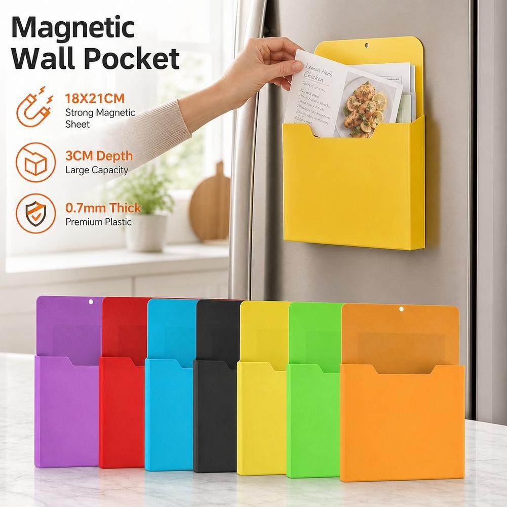 Document Holder Stand - Portadocumenti Magnetico in Plastica Robusta, Organizzatore