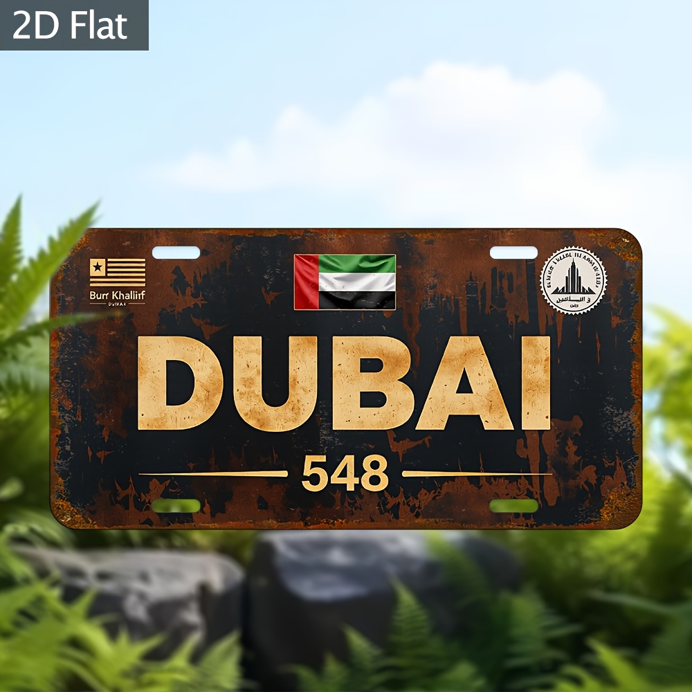 Home Office Dubai - Decorazione da parete con targhetta a