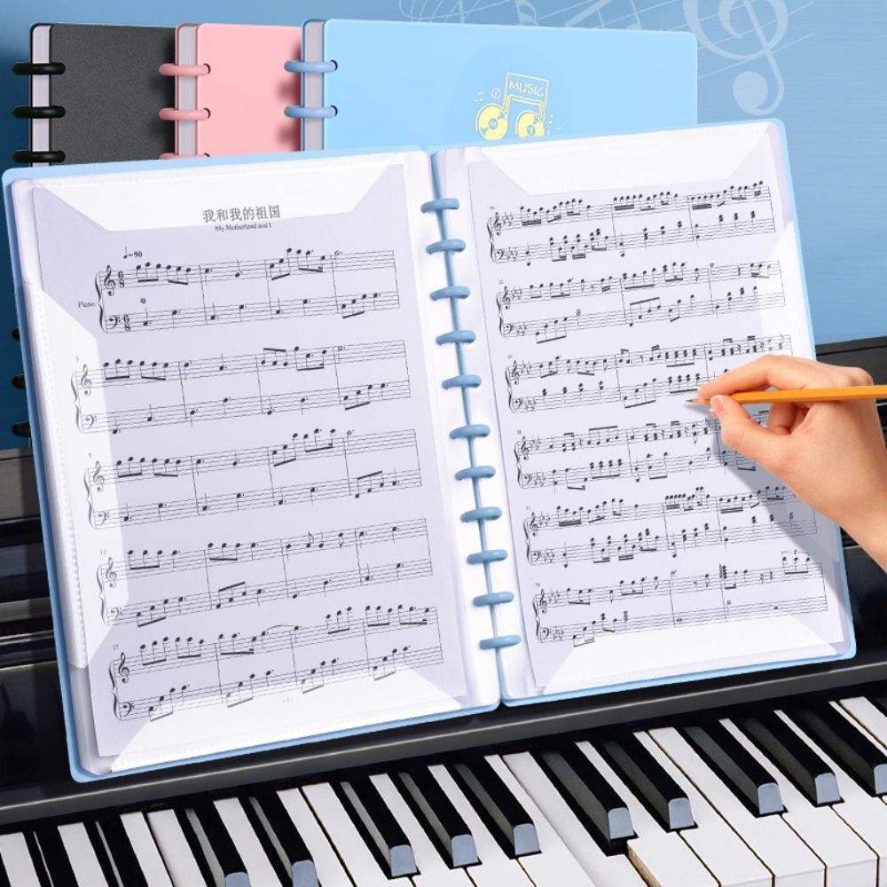 Document Scanner Portable - Cartella per spartiti musicali in plastica