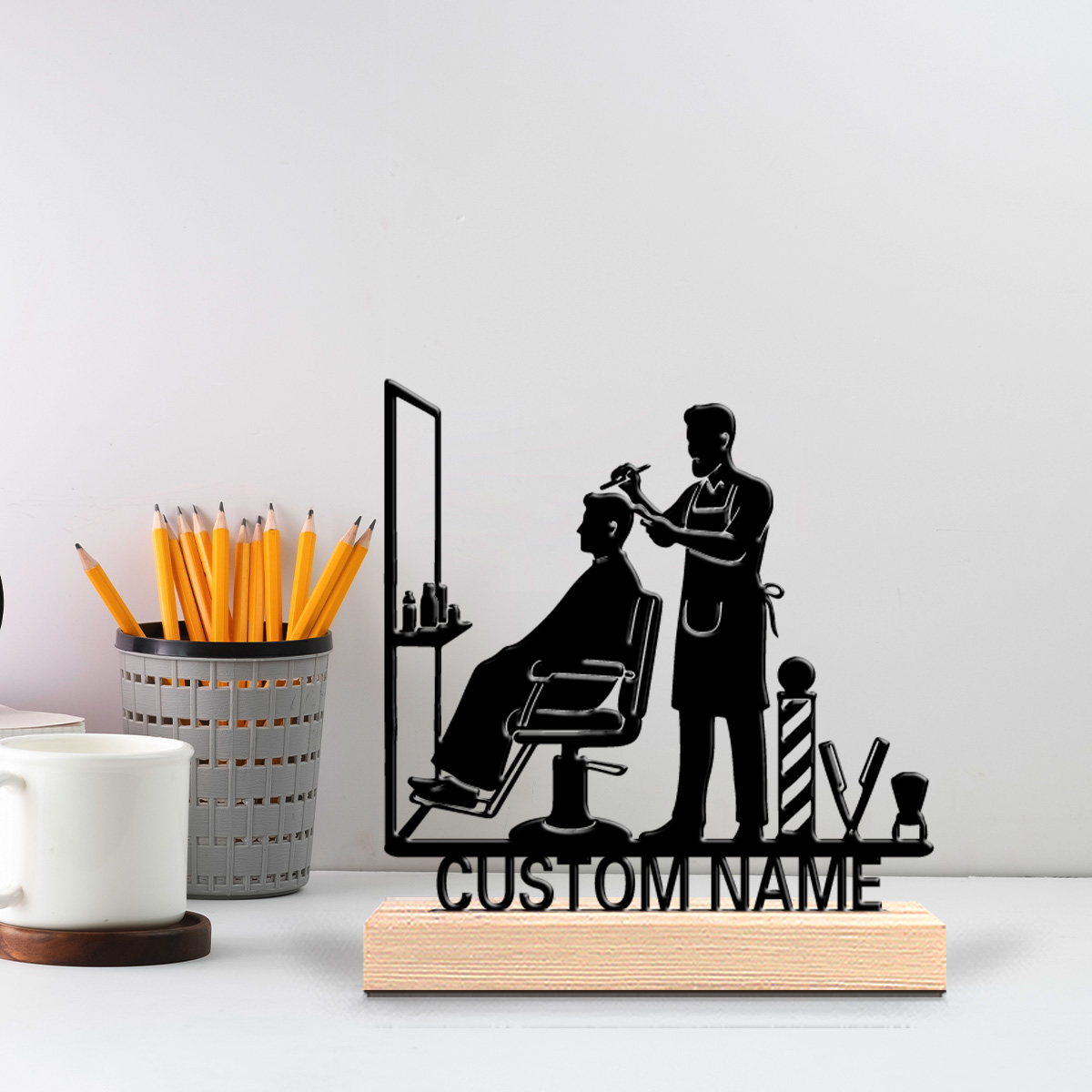 1 pezzo Decorazione da scrivan - Home Office Logo recensione e prezzo