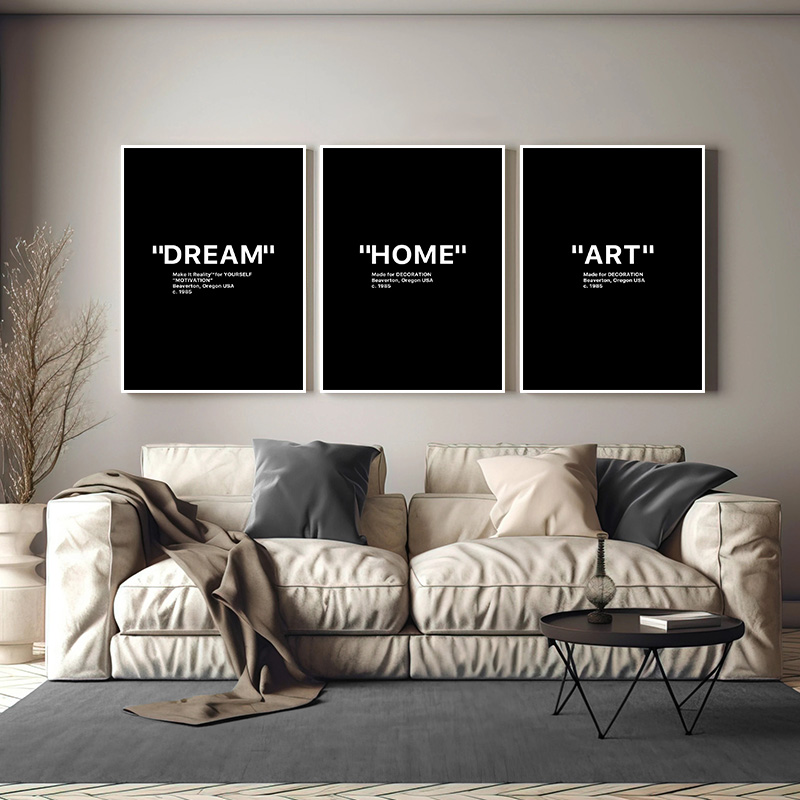 Poster Moderno in Bianco e Ner - Home Office Room Inspiration recensione e prezzo