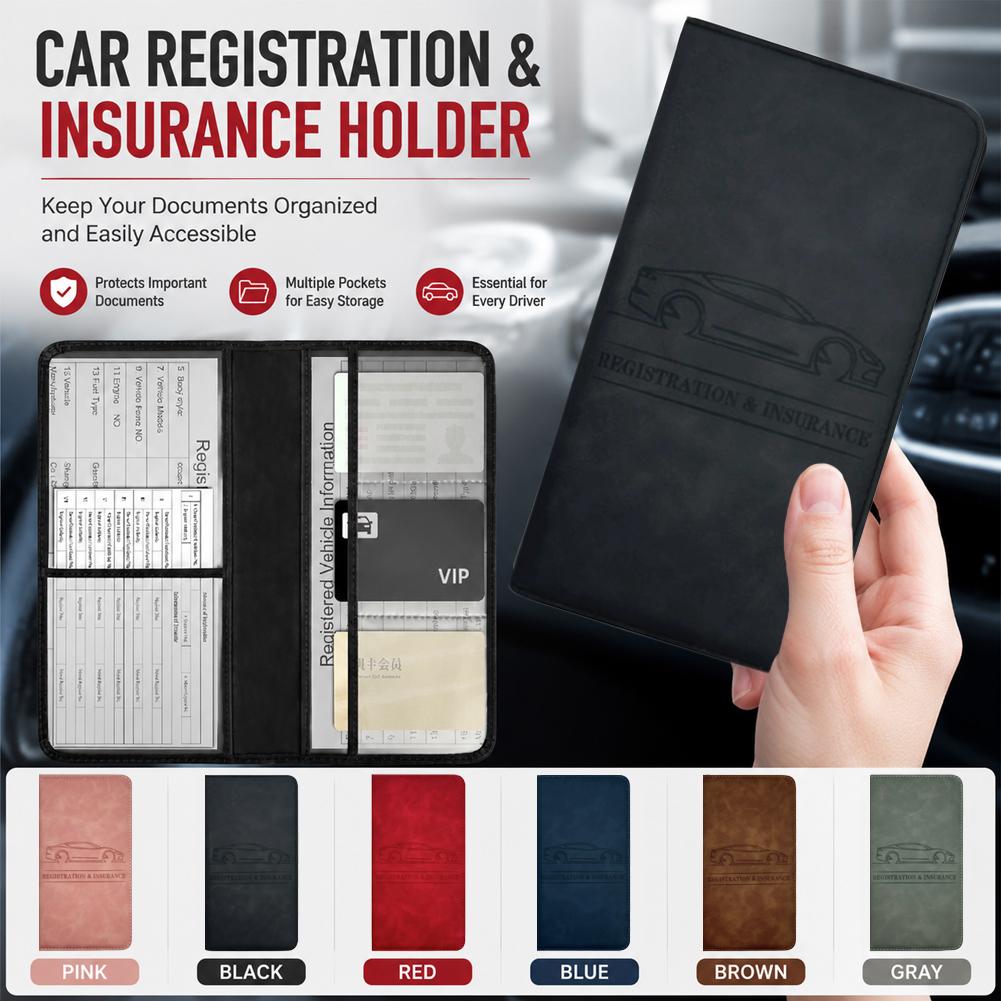 Portadocumenti per Auto in Pel - Document Holder Stand recensione e prezzo
