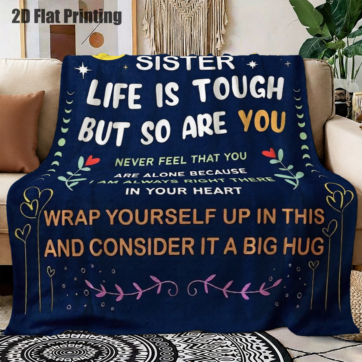 Coperta in flanella con citazi - Home Office Room Inspiration recensione e prezzo