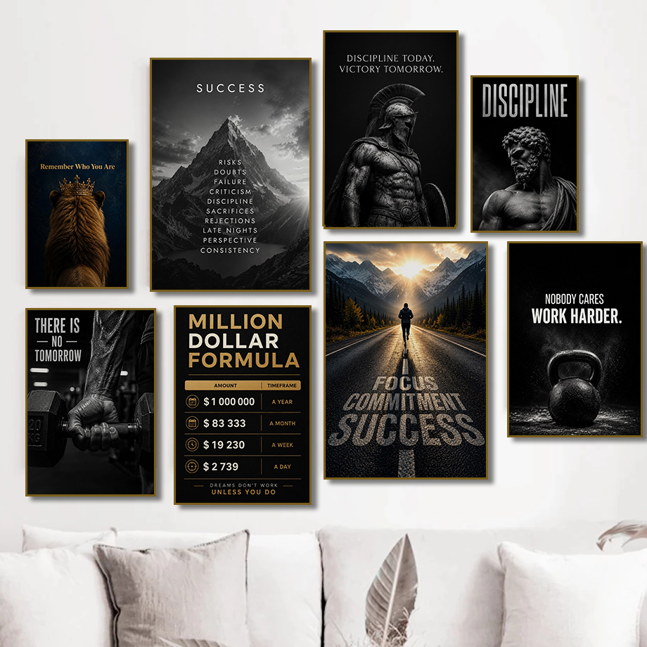 Poster Motivazionale Moderno p - Home Office Room Inspiration recensione e prezzo