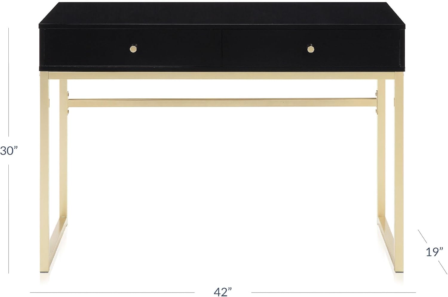 Toeletta da 42 Pollici o Scriv - Home Office Or recensione e prezzo